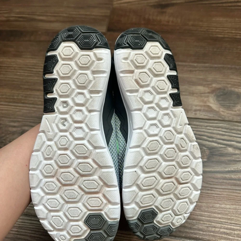 Nike Gray and Teal Athletic Sneakers
